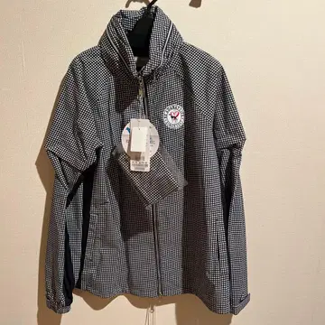 BEADABAT LIFE 그리드 패턴 자켓 사이즈 38