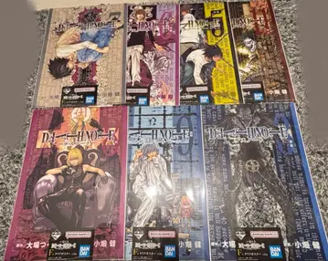 데스노트 제일복권 F상 클리어 포스터 7종 세트