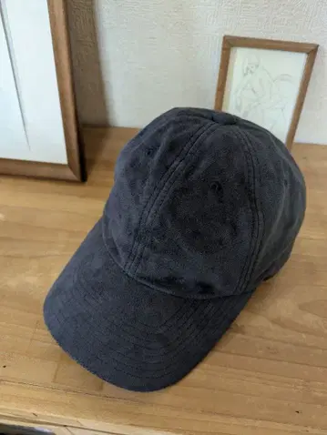 전시만 한 새상품급 STARTER 벨로아 캡 미드나잇 그레이