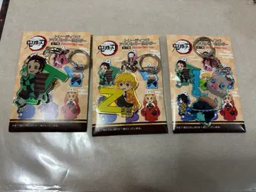 귀멸의 칼날 트레이딩 아크릴 키링 탄지로, 젠이츠, 이노스케 카마보코대