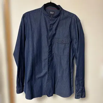 POLO 다크 블루 셔츠 L 사이즈