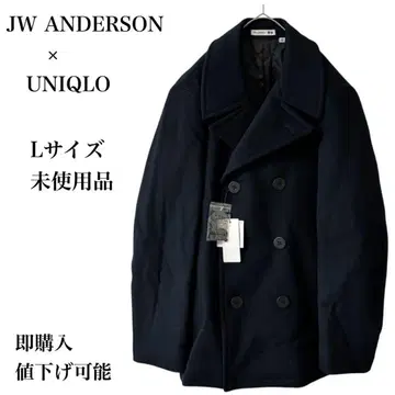 JW ANDERSON x UNIQLO P 코트 택 포함 네이비 L