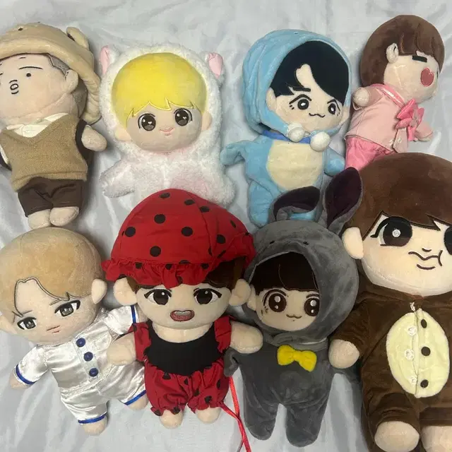 방탄 BTS 인형 인형 옷 입히기 알엠 진 슈가 정호석 지민 태형 정국