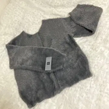 PLST 페더얀 2WAY 가디건 (긴팔) 그레이 S사이즈