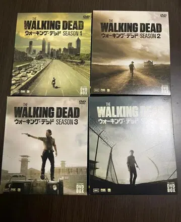 워킹 데드 DVD 컴팩트 BOX 1~4