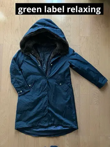 그린 라벨 릴랙싱 SC 모즈 코트 3WAY 네이비