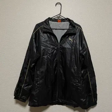 PUMA 경량 자켓 블랙 상하의 세트