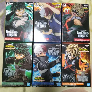 나의 히어로 아카데미아 AMAZING HEROES 6체 세트