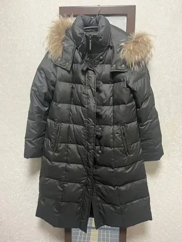 22 OCTOBRE 다크 브라운 다운 코트 40 사이즈