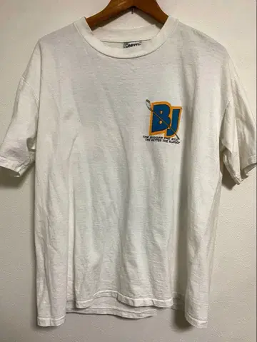 USA제 90s BIG JOHNSON 빈티지 T셔츠 하키 L