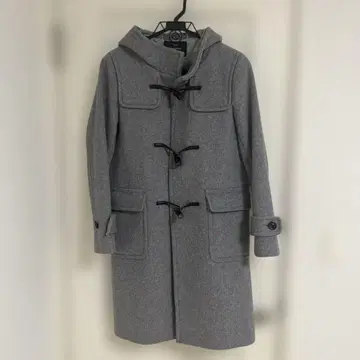 그린 라벨 릴랙싱 그레이 더플 코트