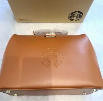 스타벅스 마이 커스터마이즈 저니 세트 2way 가죽 카페 백 외