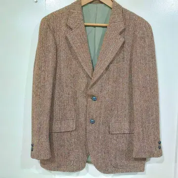새상품급 에디 바우어 해리스 트위드 테일러드 자켓