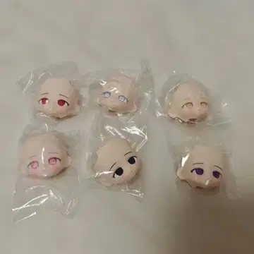 상자 속 시 무증상 특전 페이스 6개 set