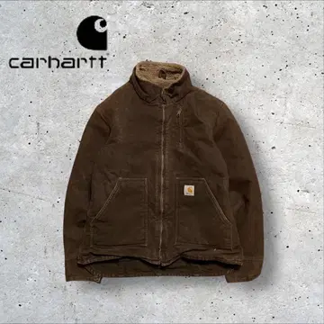 [ 칼하트 ] 덕지 자켓 보아 안감 브라운 S 인기 컬러 i