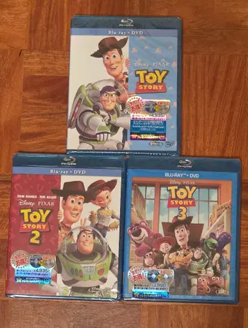 토이 스토리 1, 2, 3 미개봉 세트