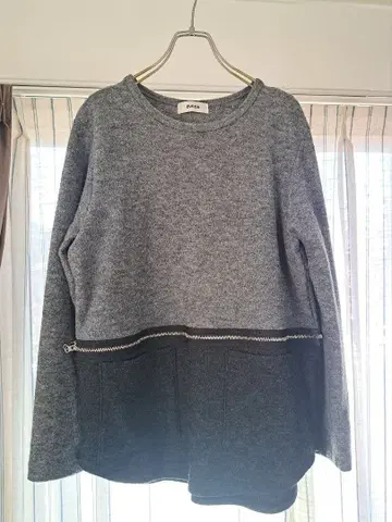 [ ZUCCa ] zip 디자인 2way 상의