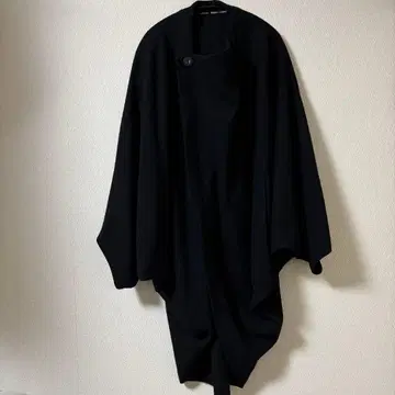 KEIKO KISHI 롱 코트 블랙