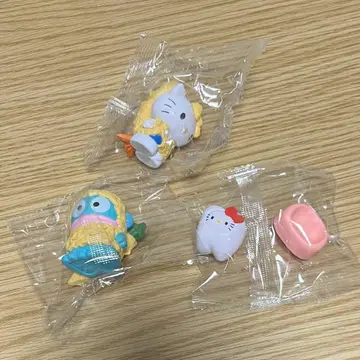 산리오 가챠가챠 키티 한교동 세트 덴푸라 덴푸라 치아