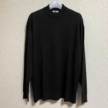 유니클로 U 메리노 블렌드 모크넥 스웨터 L