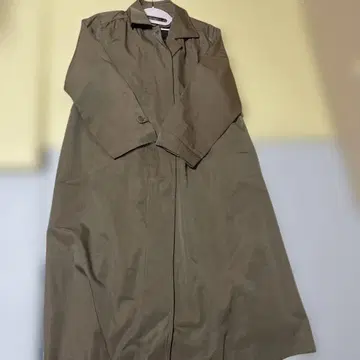 tsubame coat 카키 롱 코트