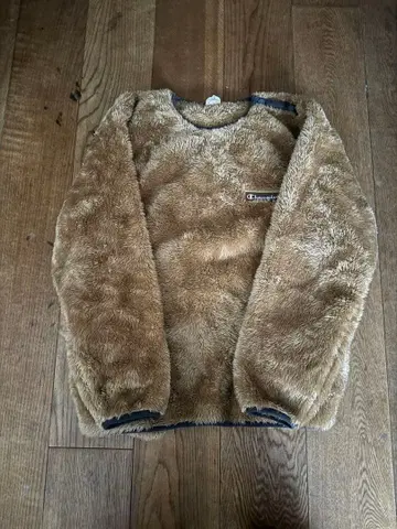 Champion 퍼 트레이닝복 카멜 L