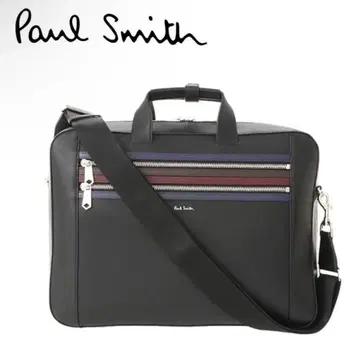 Paul Smith 3way 백 시그니처 지퍼 스트라이프 블랙 백팩