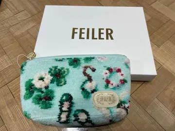 FEILER 마이 페이보릿 그린 파우치