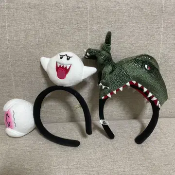 USJ 마리오 테레사 쥬라기 공원 공룡 머리띠 2개 세트