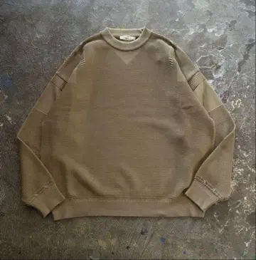 24AW YASHIKI 야시키 Shutei 니트 카키