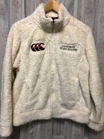 Canterbury 플리스 자켓 크림색