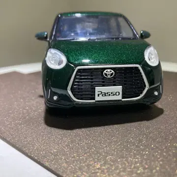 TOYOTA 파쏘 모다 컬러 샘플 미니카
