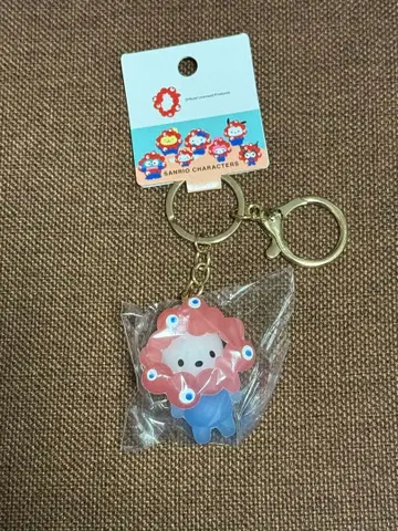 산리오 클리어 컬러 키링 미야쿠미야쿠 오사카 만박 포차코