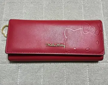 새상품 헬로키티 장지갑 빨간색