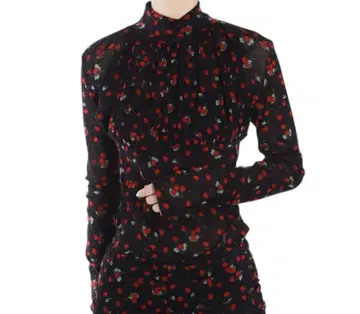 FETICO 체리 패턴 바디 수트 36