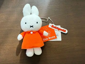 미피 아라시야마 벚꽃 주방 봉제 인형 키링 오렌지