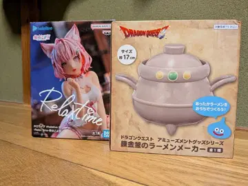 BANDAI Relax Time 피규어 & 슬라임 라면 제조기