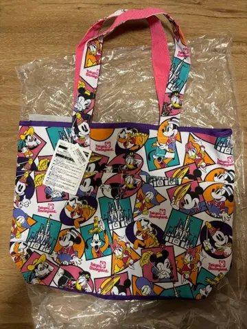 디즈니 마이 페이보릿 토트백 레트로