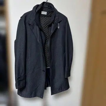 ORIHICA 다크 그레이 트렌치코트