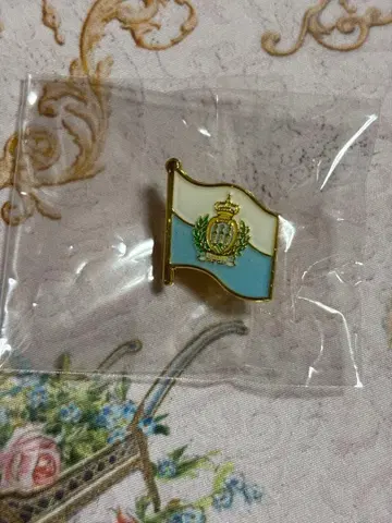 오사카 간사이 박람회 산마리노 핀 배지