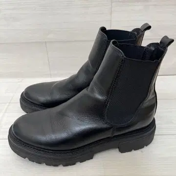 ENESS 블랙 사이드 고어 부츠