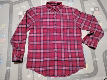 컨디션 최상 PAPAS 파파스 긴팔 플란넬 셔츠