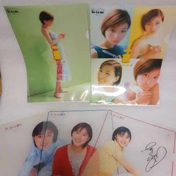 Do Co Mo 히로스에 료코 클리어 파일 5장 세트