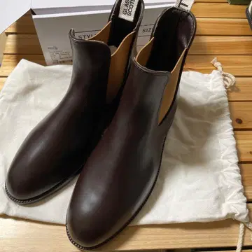 트래디셔널 웨더웨어 사이드 고어 레인부츠 42