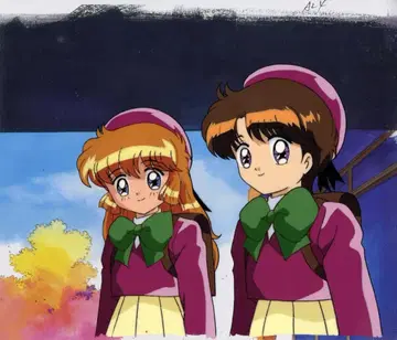 괴도 세인트 테일 메이미 료코 애니메이션 셀화