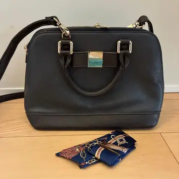 dazzlin 2way 백 (핸드백/사선 숄더) 네이비