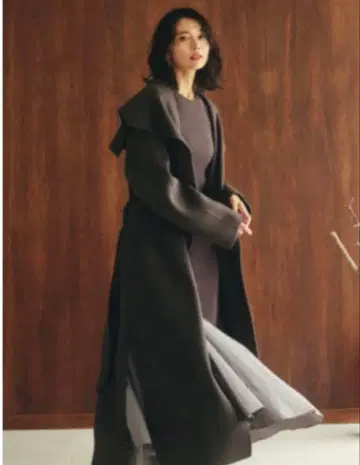 FRAY I.D 로얄 지롱 숄 리버 코트