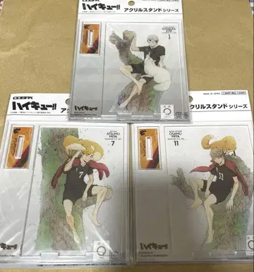 하이큐 아크릴 스탠드 시리즈 COSPA 미야 아츠무 미야 오사무 키타