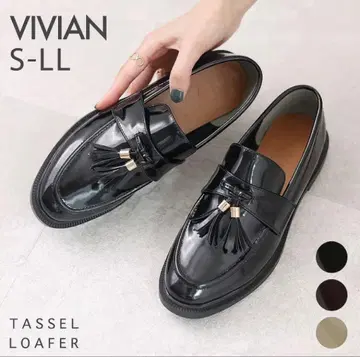 비비안 로퍼 블랙 LL 사이즈 [상자 없음]