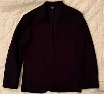 TENTIAL 노카라 자켓 XL 블랙